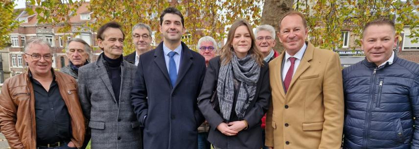 Dans le Courrier Picard: Municipales à Amiens : Aurélien Caron (LR) ne trouve pas d’accord avec Hubert de Jenlis